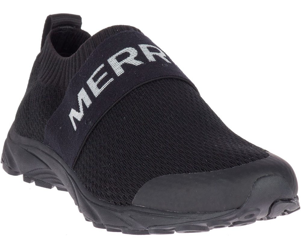 Merrell Slip Ons Black - Riveter Laceless - Womens 72VAUEFCD